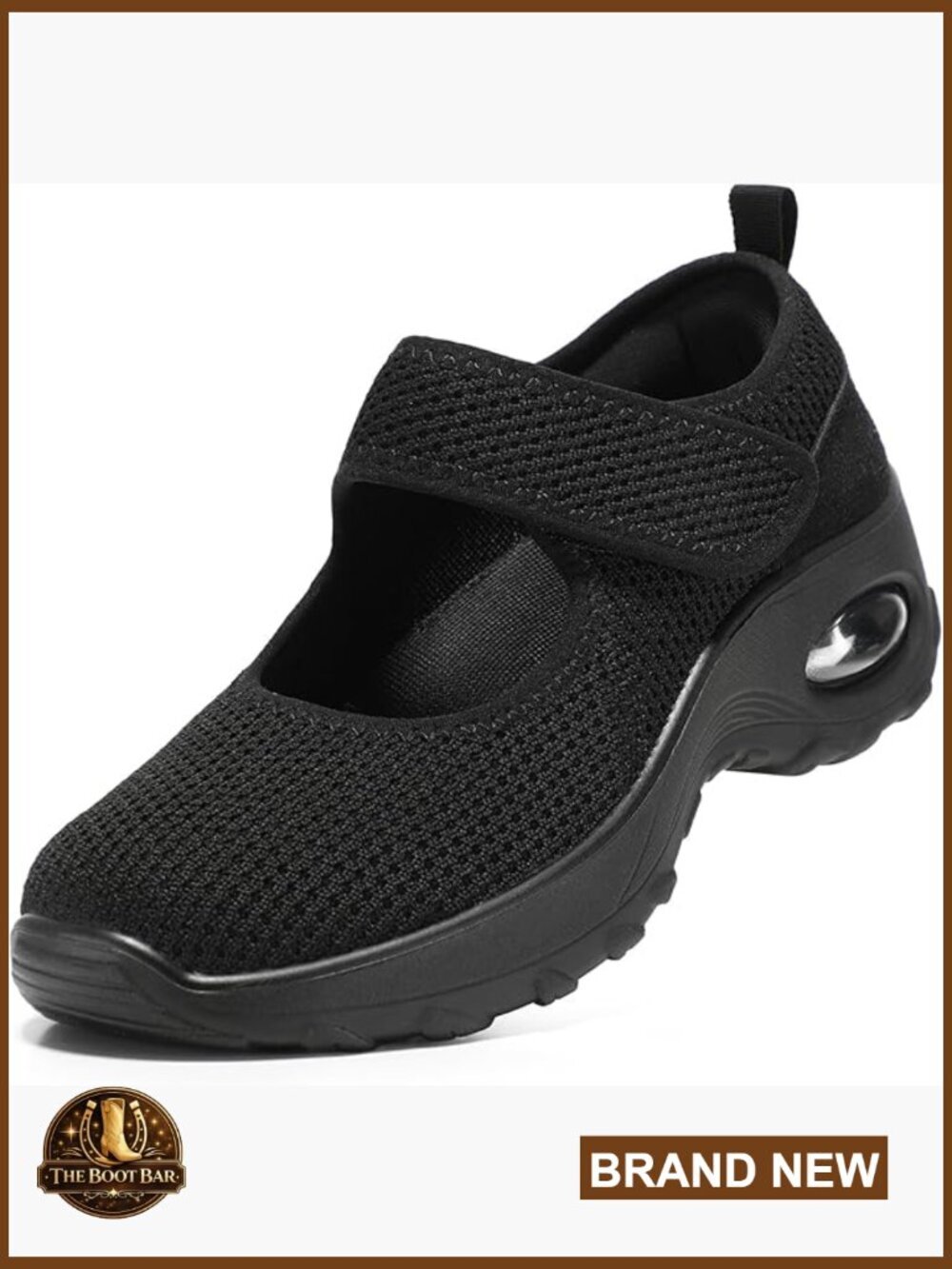 Walking Shoes Non Slip Orthopedic Adjustable Mary Jane Hook Loop